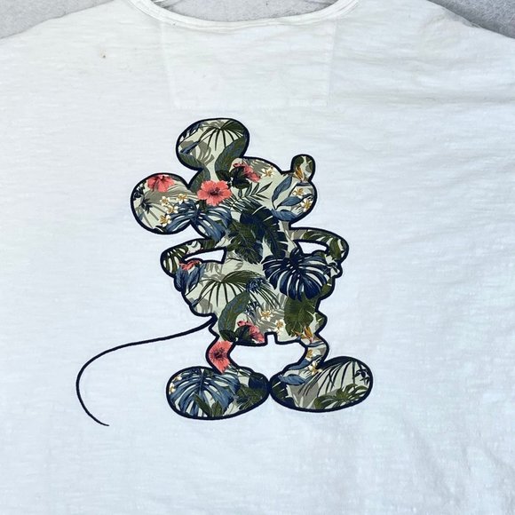 DISNEY x TOMMY BAHAMA Mens 3X Jungle Jubilee Mickey Applique Long Sleeve Shirt - Picture 10 of 11